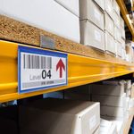 Durable Magnetic Document Pocket 150x67mm Dark Blue (Pack of 50) 174207