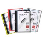Durable Clip Folder DURACLIP 30 A4 Black (Pack of 25) 2200/01