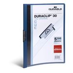 Durable Clip Folder DURACLIP 30 A4 Dark Blue (Pack of 25) 2200/07