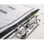 Durable Clear View Folder with Filing Strip A4 Blue (Pack of 25) 2580/06