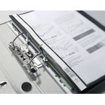 Durable Clear View Folder with Filing Strip A4 Blue (Pack of 25) 2580/06