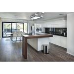 Durable Stainless Steel Pedal Bin Round 20 Litre Silver 340223