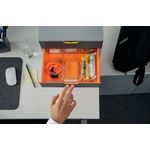 Durable VARICOLOR Desktop Organiser 5 Drawer Colour Coded Modular Storage A4+ 760527