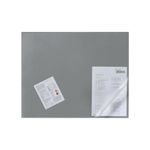 Durable Clear Overlay Non-Slip Desk Mat Notes Protector Pad 65x52cm Grey 720310