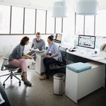 Durable Sensor Waste Bin No Touch Square 12 Litre Silver 342123