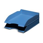 Durable ECO Recycled Plastic Stackable Letter Tray A4+ Blue 775606