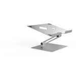 Durable Universal Adjustable Laptop Stand Rise Silver 505023