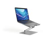 Durable Universal Adjustable Laptop Stand Rise Silver 505023