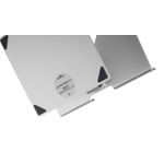 Durable Universal Adjustable Laptop Stand Rise Silver 505023