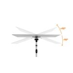 Durable Select Monitor Mount Arm for 2 Screens Up to 32 Inch with Desk Clamp Attachment 509423