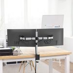 Durable Select Monitor Mount Arm for 2 Screens Up to 32 Inch with Desk Clamp Attachment 509523