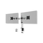 Durable Select Monitor Mount Arm for 2 Screens Up to 32 Inch with Desk Clamp Attachment 509523