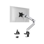Durable Select Plus Monitor Mount Arm for 1 Screen Up to 32 Inch with Desk Clamp Attachment 509623
