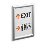 Durable Snap Frame Aluminium A4 479623