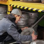 Durable Corner Protection Profile C25R Yellow/Black (Pack of 5) 1100130