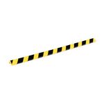 Durable Corner Protection Profile C35 Yellow/Black (Pack of 5) 1102130