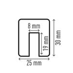 Durable Edge Protection Profile E8 Yellow/Black (Pack of 5) 1127130