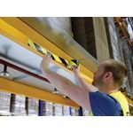 Durable Duraline Floor Marking Tape 50mm x 33m Yellow/Black 1044130