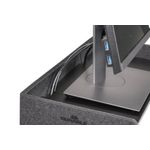 Durable Felt Monitor Riser Stand EFFECT Charcoal 508158