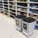 Durable Lid for Durabin Eco Square Waste Bin 90 Litre Black 1800506221