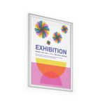 Durable Aluminium Snap Frame Notice Holder A2 Silver 500823