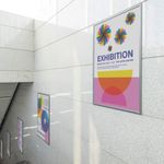 Durable Aluminium Snap Frame Notice Holder A2 Silver 500823