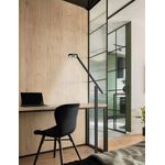 Durable Luctra LITE 3D Gesture Control Bio Effective Floor Lamp Aluminium Black 928901