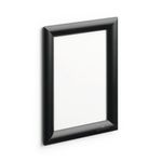 Durable Aluminium Snap Frame Notice Holder A5 Black 479501