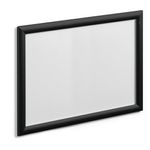 Durable Aluminium Snap Frame Notice Holder A3 Black 479701