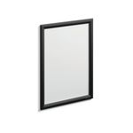 Durable Aluminium Snap Frame Notice Holder A3 Black 479701