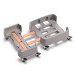 Durable 60L Linkable Bin Trolley Modular Waste Trolley For Durabin Bins 334037