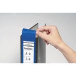 Durable ORDOFIX Self Adhesive Spine Label 60x390mm Blue (Pack of 10) 8090/06