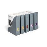 Durable Varicolor Magazine Storage Rack A4 Grey (Pack of 5) 770657