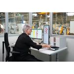 Durable VARICOLOR Desktop Organiser 10 Drawer Colour Coded Modular Storage A4+ 763027