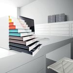 Durable VARICOLOR Desktop Organiser 10 Drawer Colour Coded Modular Storage A4+ 763027