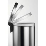 Durable Stainless Steel Soft Release Fingerproof Coating Pedal Bin 30 Litre 3403
