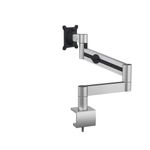 Durable Monitor Mount PRO for 1 Screen Up to 27 Inch with Desk Clamp Attachment 508323