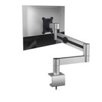 Durable Monitor Mount PRO for 1 Screen Up to 27 Inch with Desk Clamp Attachment 508323