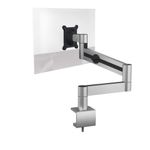 Durable Monitor Mount PRO for 1 Screen Up to 27 Inch with Desk Clamp Attachment 508323