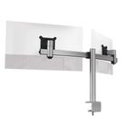 Durable Monitor Mount PRO for 2 Screens Up to 27 Inch with Desk Clamp Attachment 508523