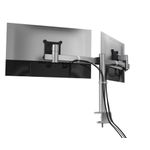 Durable Monitor Mount PRO for 2 Screens Up to 27 Inch with Desk Clamp Attachment 508523