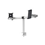 Durable Monitor Mount PRO for 1 Screen Up to 27in 1 Tablet Up to 13in + Desk Clamp Attachment 508723