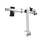 Durable Monitor Mount PRO for 1 Screen Up to 27in 1 Tablet Up to 13in + Desk Clamp Attachment 508723