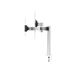 Durable Monitor Mount PRO for 1 Screen Up to 27in 1 Tablet Up to 13in + Desk Clamp Attachment 508723