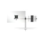 Durable Monitor Mount PRO for 1 Screen Up to 27in 1 Tablet Up to 13in + Desk Clamp Attachment 508723