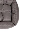 Danish Design Antibacterial Snuggle Dog/Pet Bed Medium Grey ABGYSM