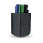 Magnetoplan MagnetoTray Felt Pen Holder Small 60x60x100mm Grey 1227601