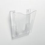 Deflecto SteriTouch Wall Pocket Portrait Clear CP078STCRY