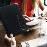 Securit Basic Range Wine Card PVC Leather Style A4 Black MC-BRWC-BL