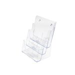 Deflecto 3 Tier Literature Holder A4 DE773YTCRY
